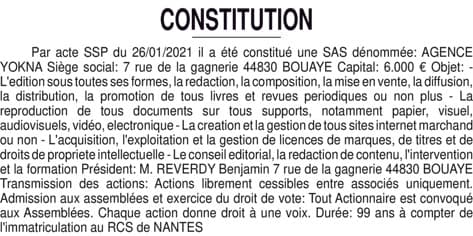 Contenu publication