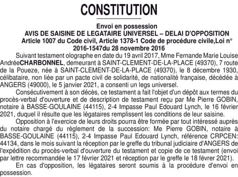 Contenu publication