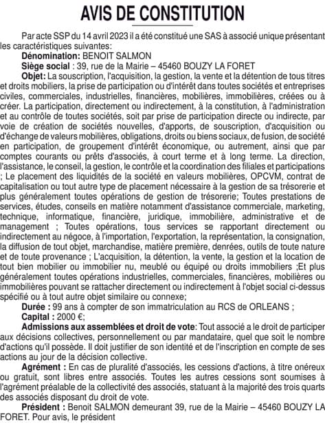 Contenu publication