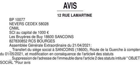 Contenu publication