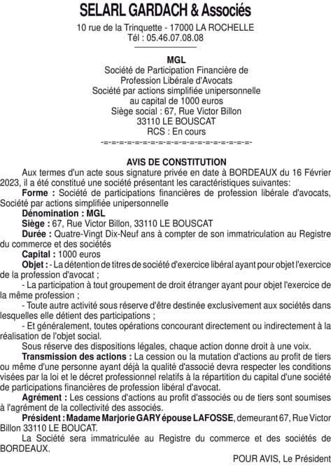 Contenu publication