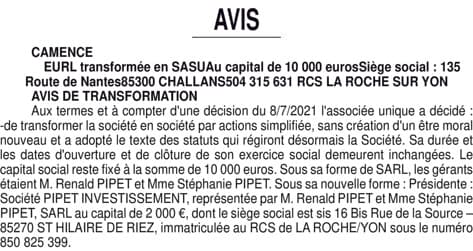 Contenu publication