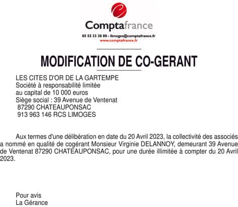 Contenu publication