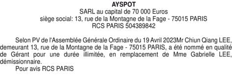 Contenu publication