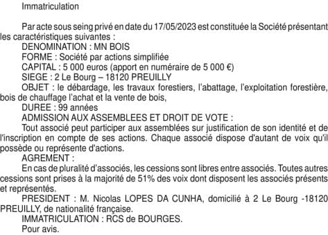 Contenu publication