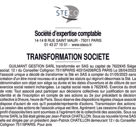 Contenu publication