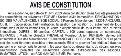 Contenu publication