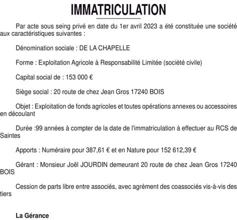 Contenu publication