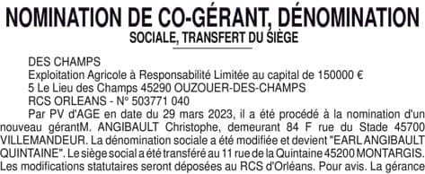 Contenu publication