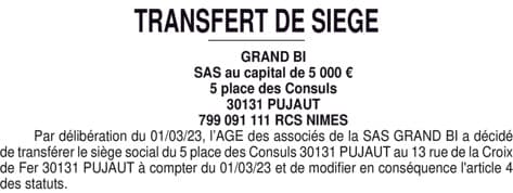 Contenu publication