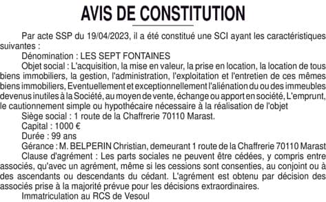 Contenu publication