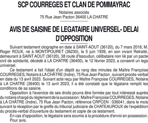 Contenu publication