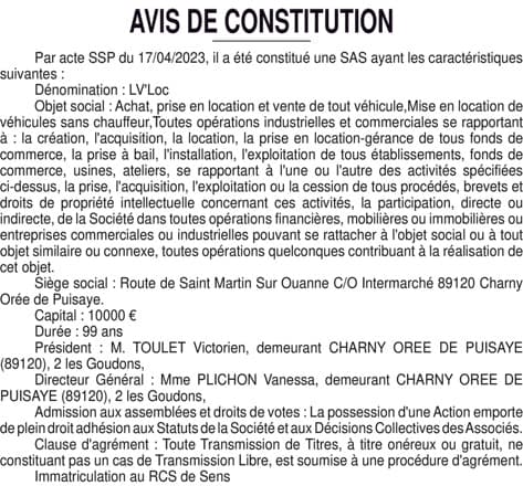 Contenu publication