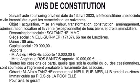 Contenu publication