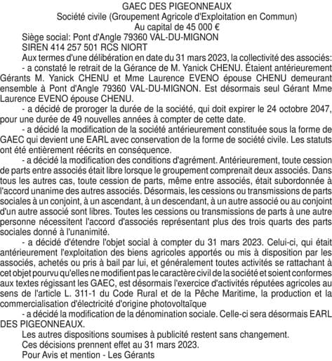 Contenu publication
