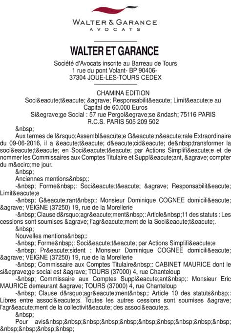 Contenu publication