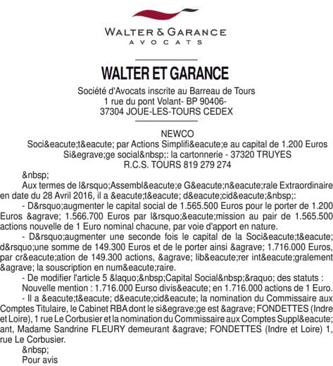 Contenu publication