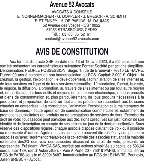 Contenu publication