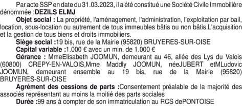 Contenu publication