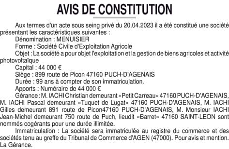 Contenu publication