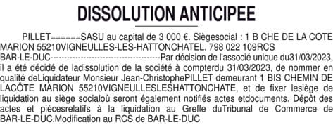 Contenu publication