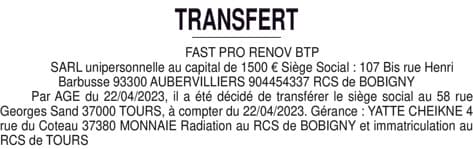 Contenu publication