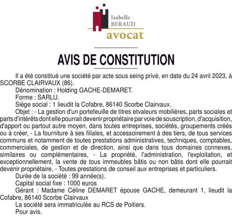 Contenu publication