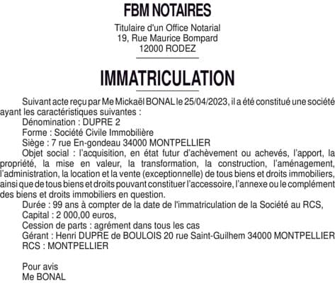Contenu publication