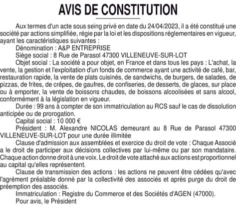 Contenu publication
