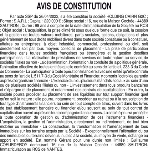 Contenu publication