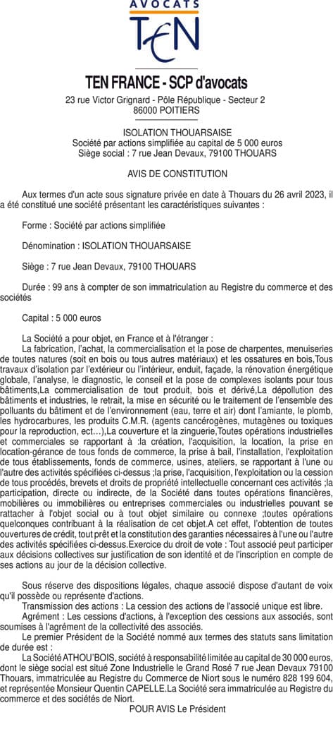 Contenu publication