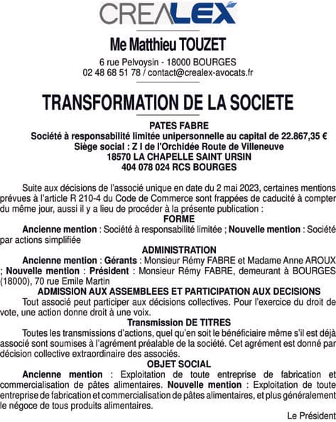 Contenu publication