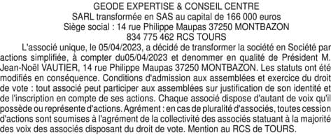 Contenu publication