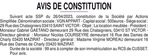 Contenu publication