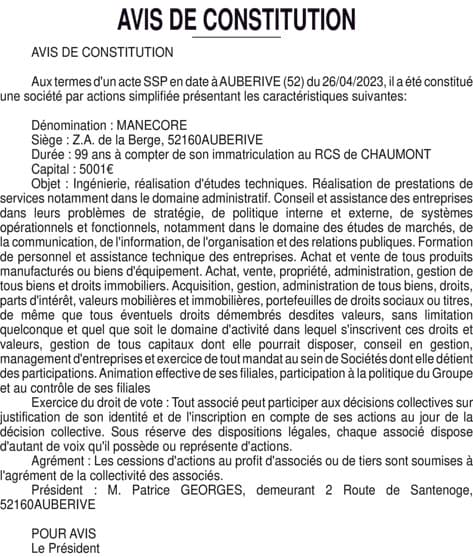 Contenu publication