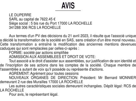 Contenu publication