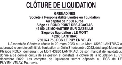 Contenu publication