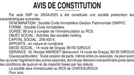 Contenu publication