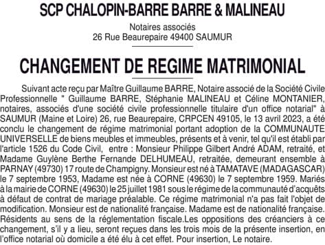 Contenu publication