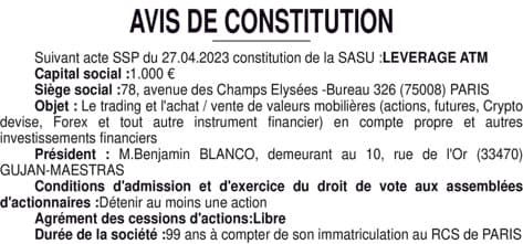 Contenu publication