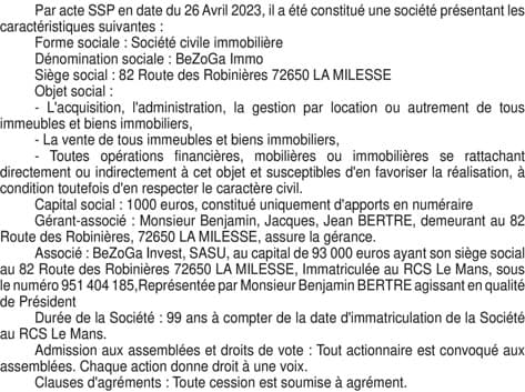 Contenu publication