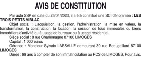 Contenu publication