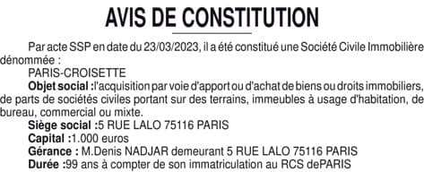 Contenu publication