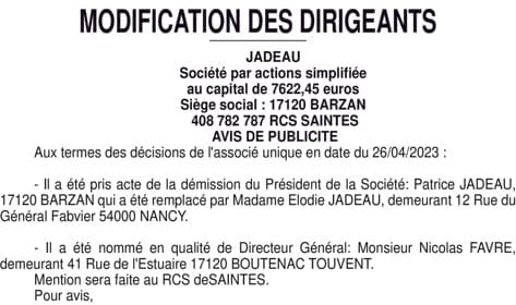 Contenu publication