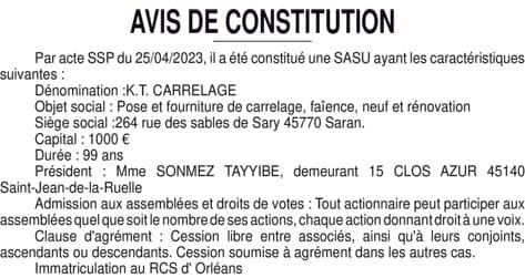 Contenu publication