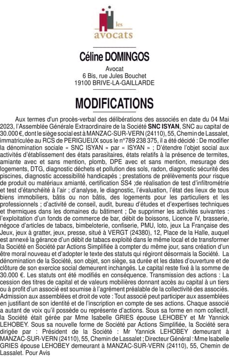 Contenu publication