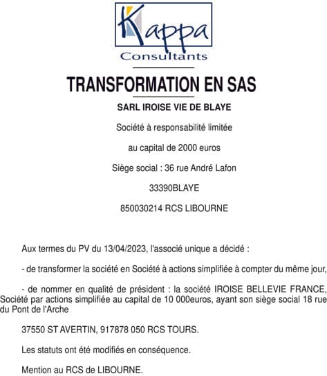 Contenu publication