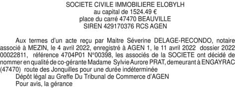 Contenu publication