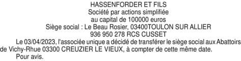Contenu publication