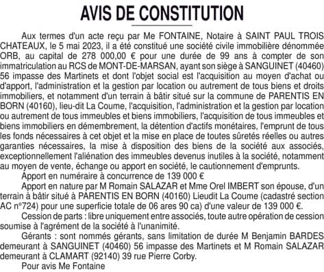 Contenu publication